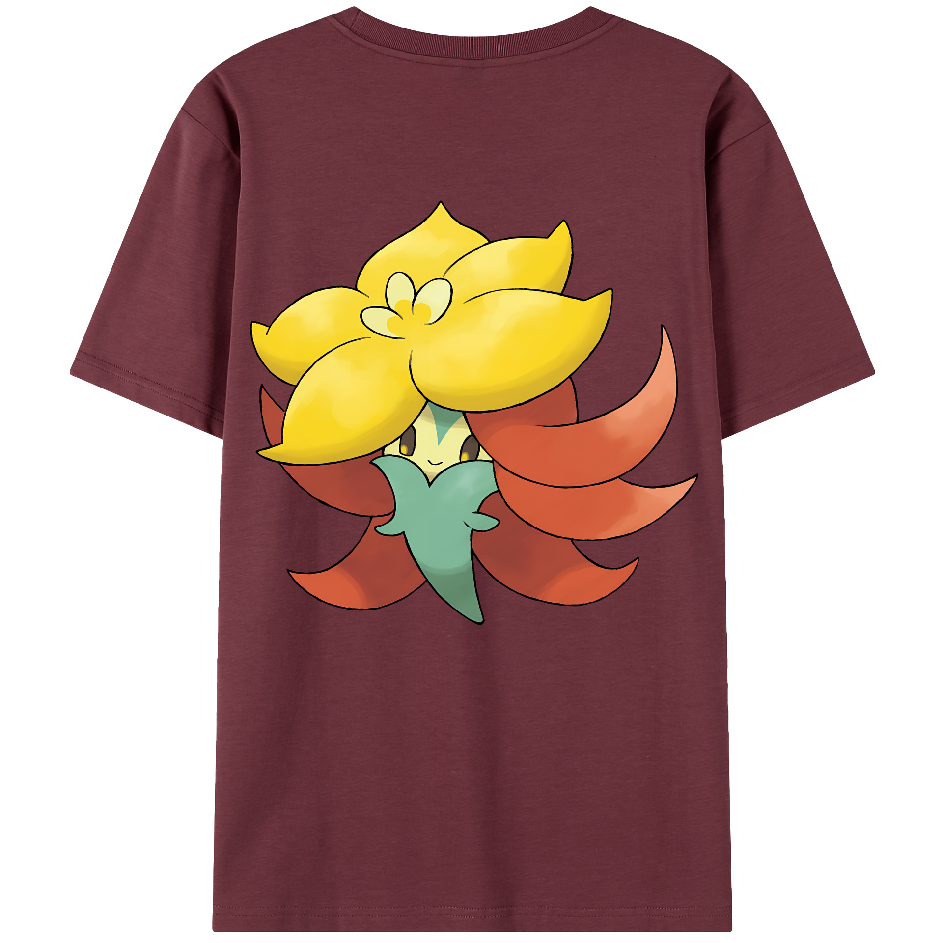 （画像用） ポケットモンスター Pokémon 綿100％半袖Tシャツ（背面プリント）